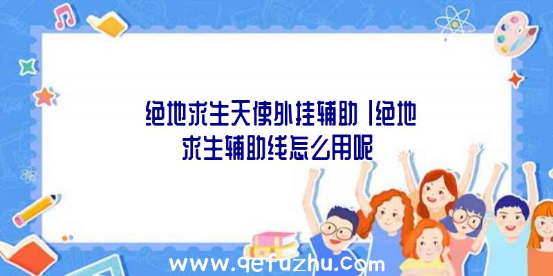 「绝地求生天使外挂辅助」|绝地求生辅助线怎么用呢